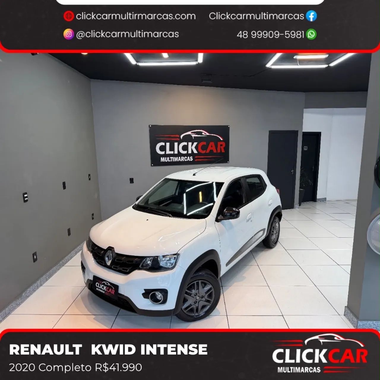 Renault Kwid 1.0 Intense 2020