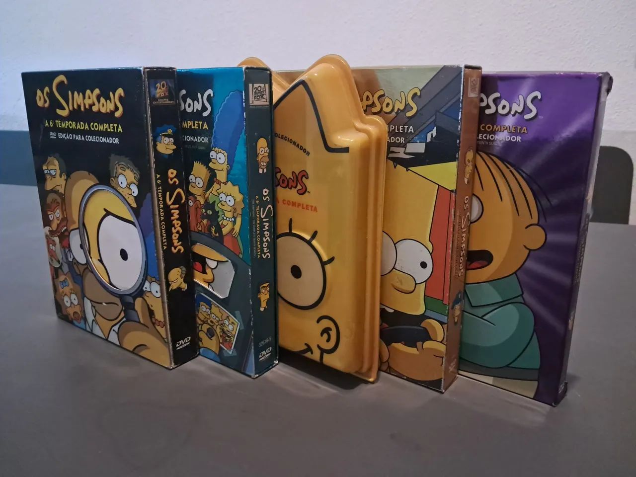 Coleção DVD Simpsons Temporadas 6, 8, 9, 10 e 13 - Box 