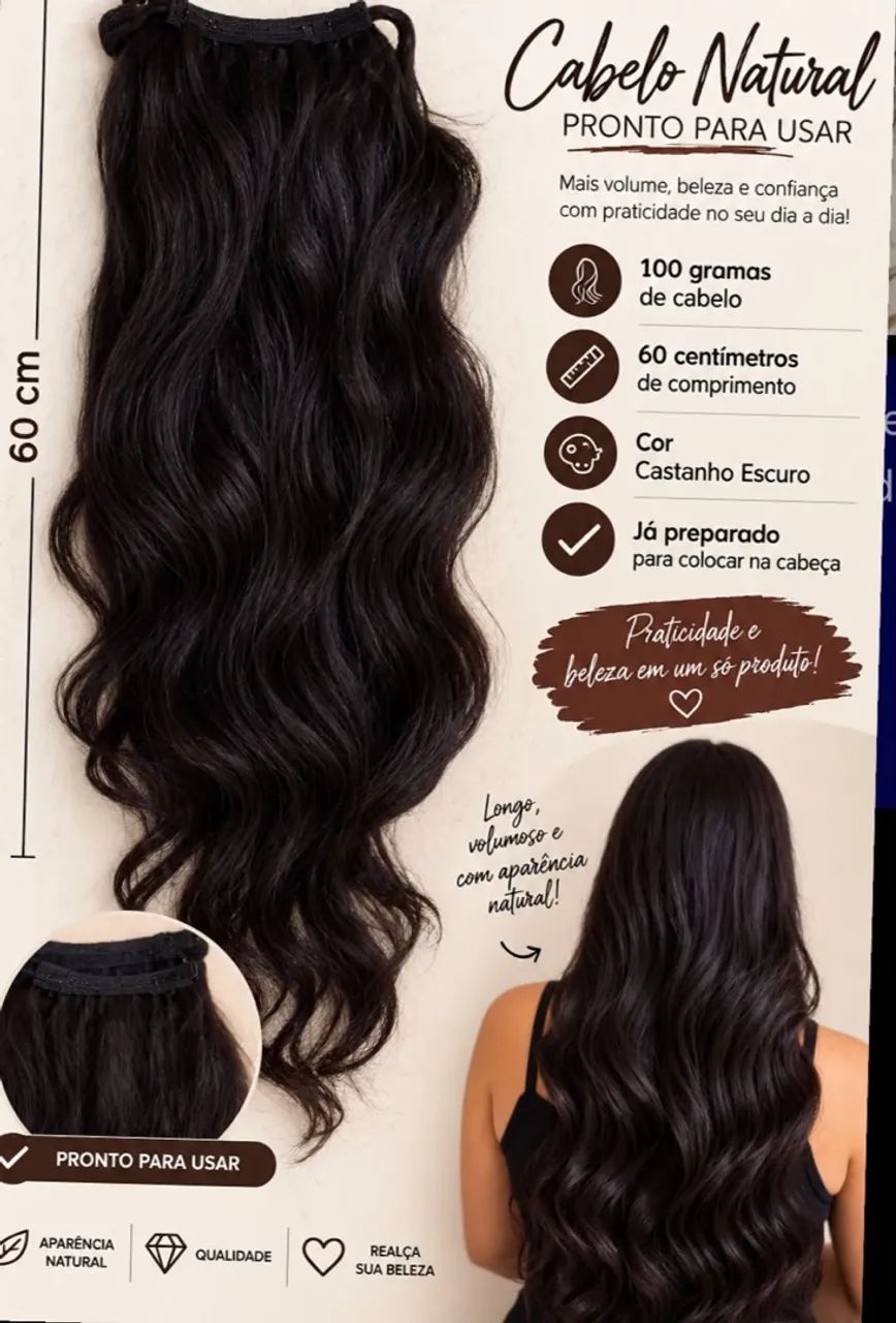 Cabelo Humano - Foto 3