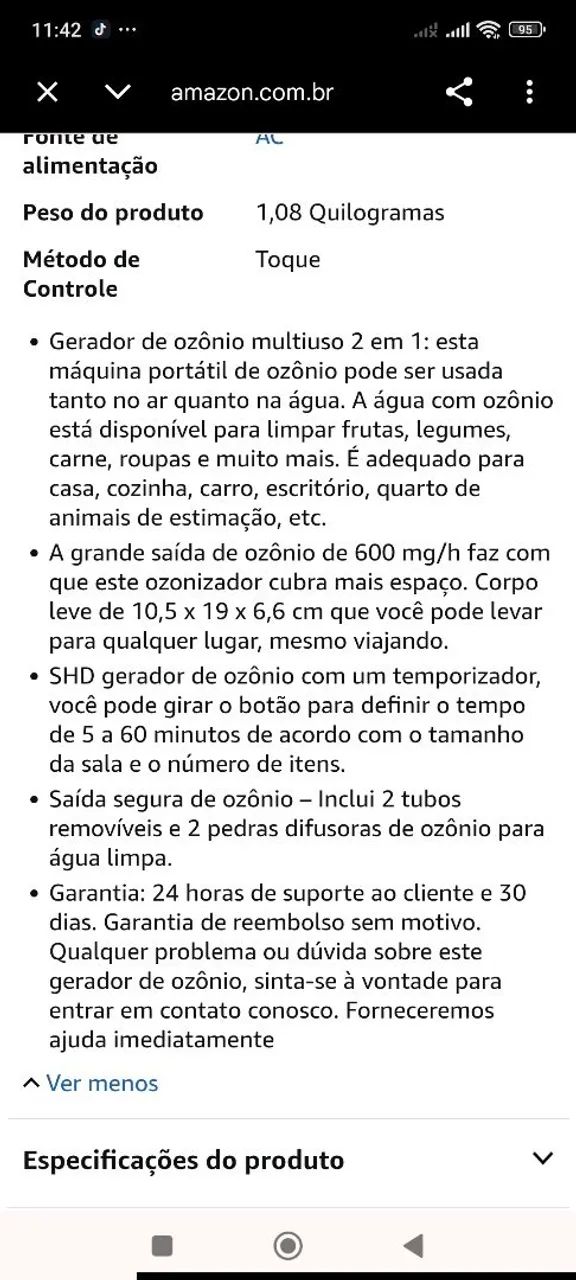 Oportunidade  Gerador de Ozônio  - Foto 4