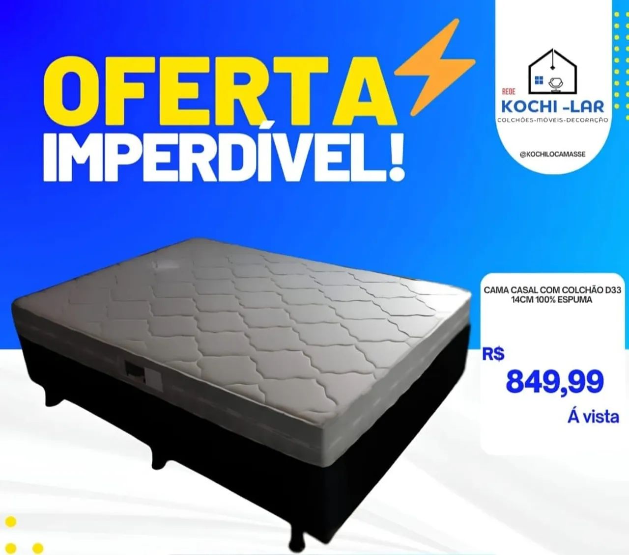 Colchão d 33 casal