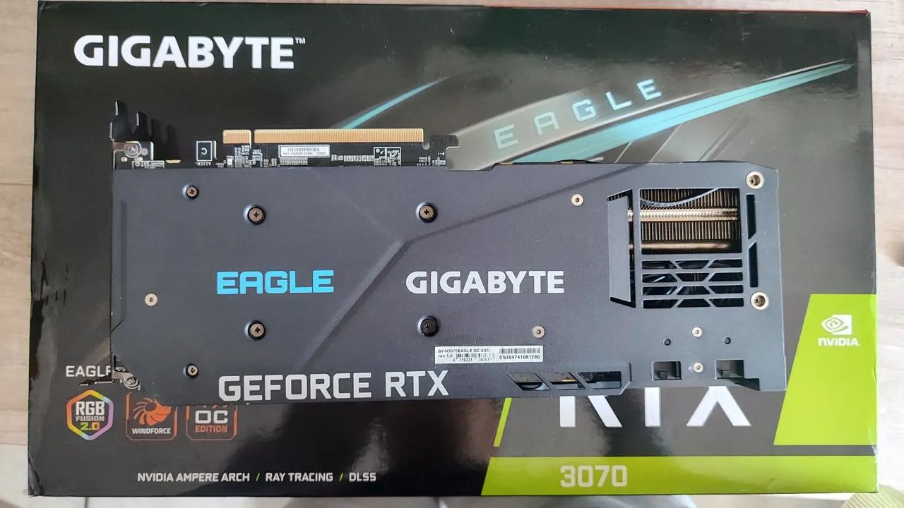 Placa de video RTX 3070 8GB Gigabyte Eagle - Foto 3