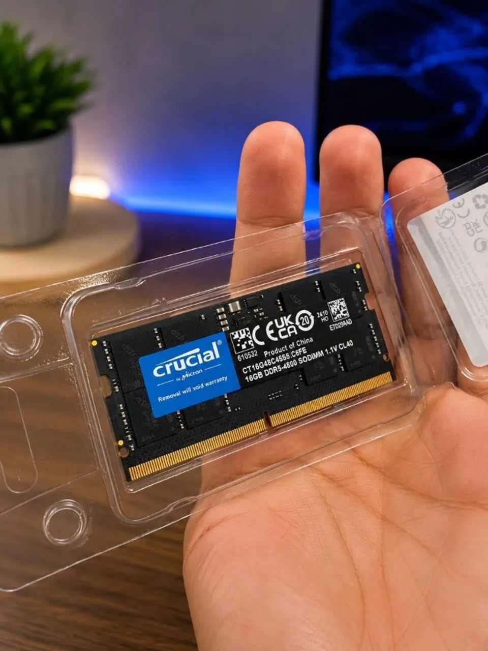 Memória 16gb DDR5 notebook - Foto 2