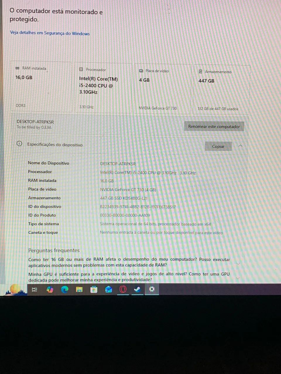 Gaming PC443789896707614723