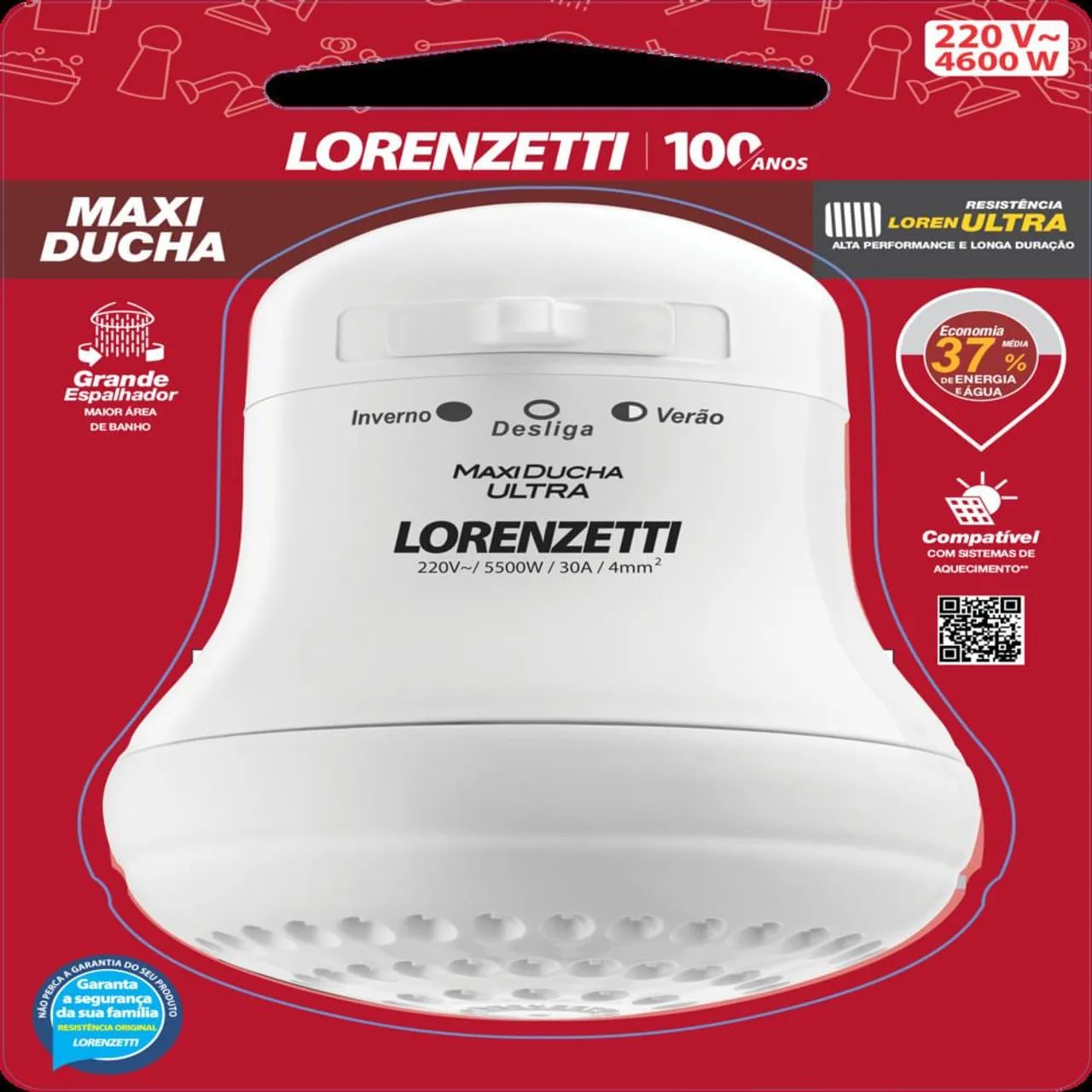 Max Ducha Lorenzetti 220v 
