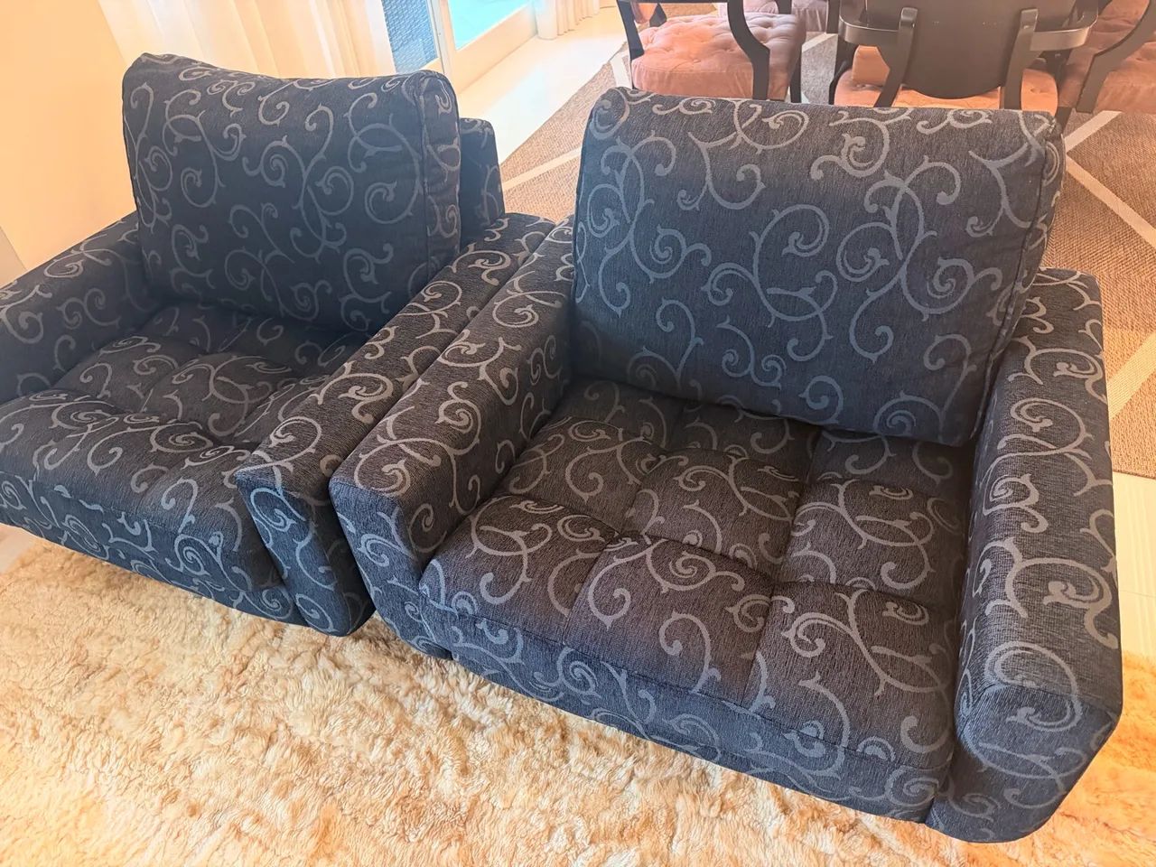 Conjunto de poltronas 