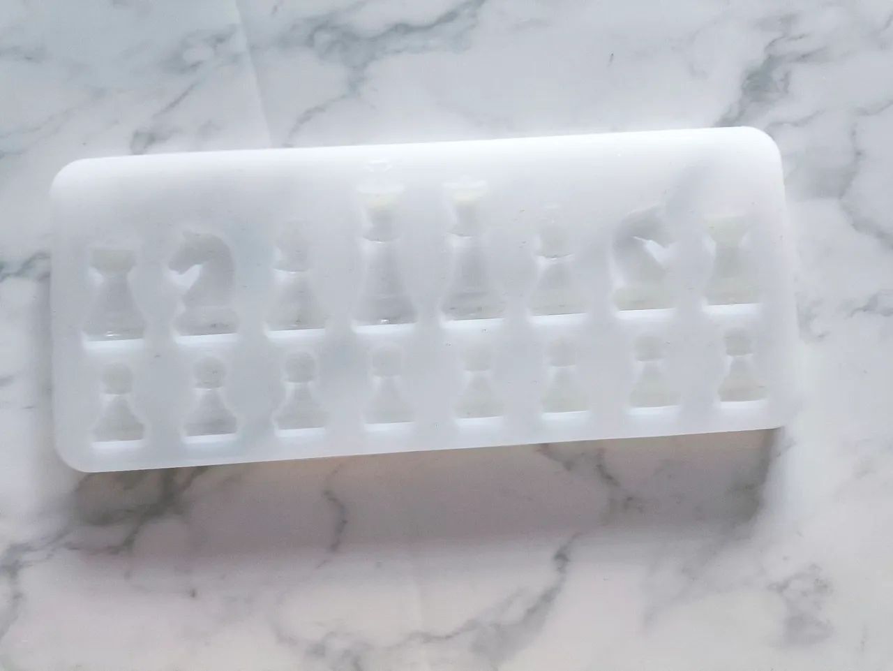 Forma de silicone xadrez - Foto 5