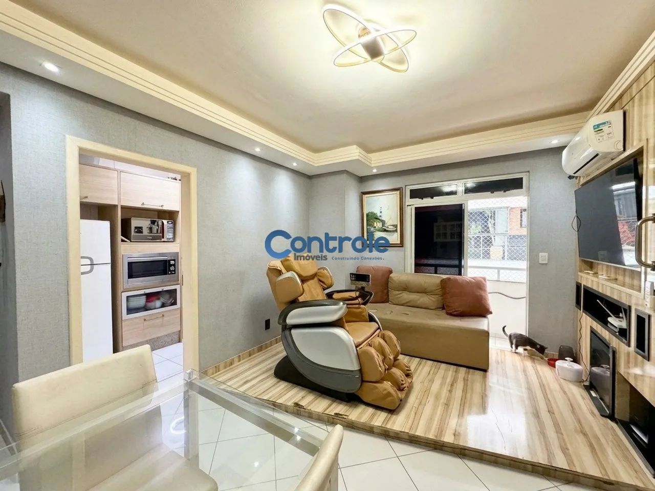 Apartamento com 02 dormitórios em Campinas, São José/SC! - Foto 3