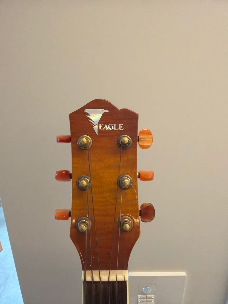 Violão eletroacústico EAGLE Fibra amadeirado  - Foto 4