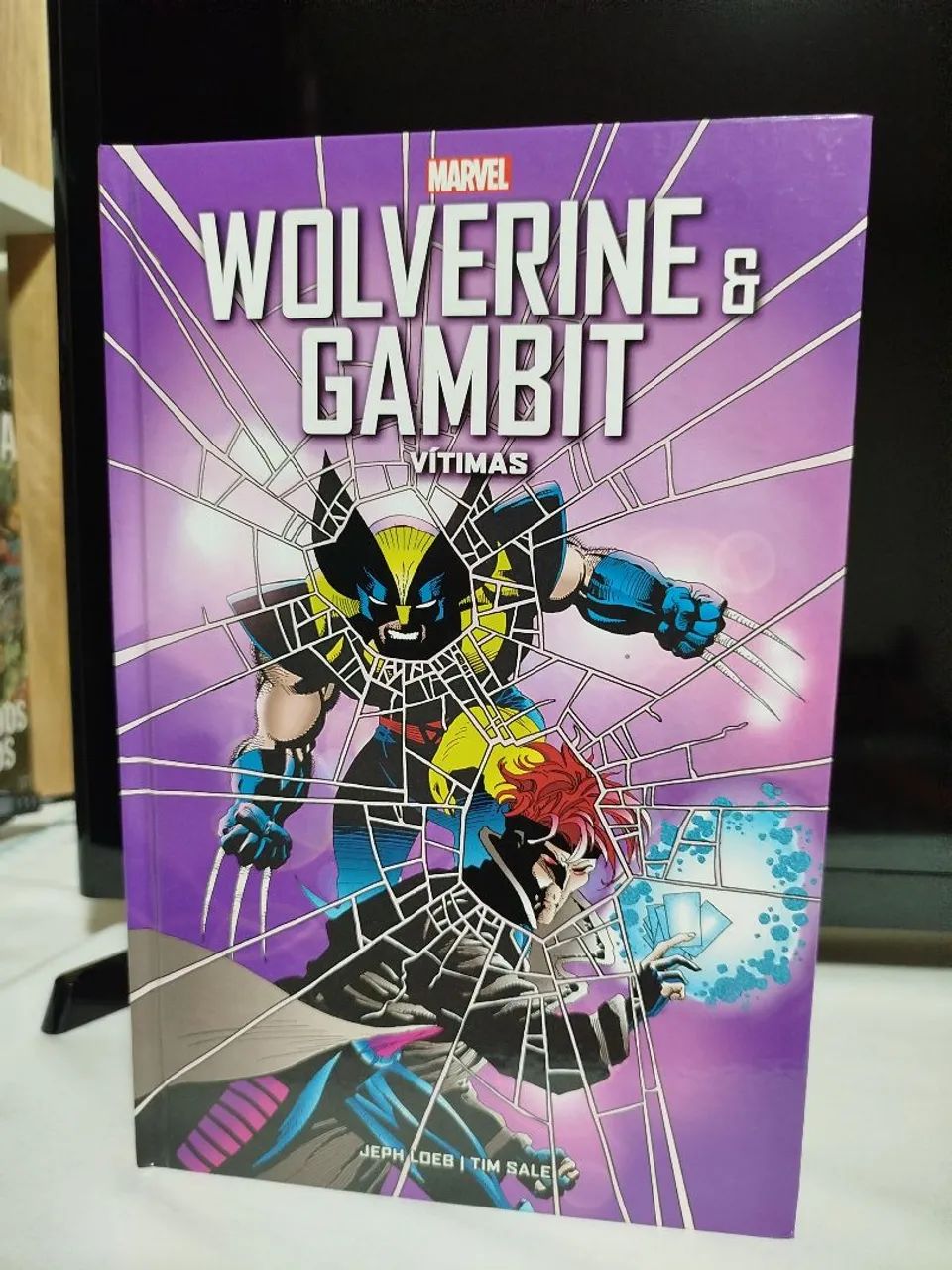 Wolverine e Gambit Vítimas capa dura