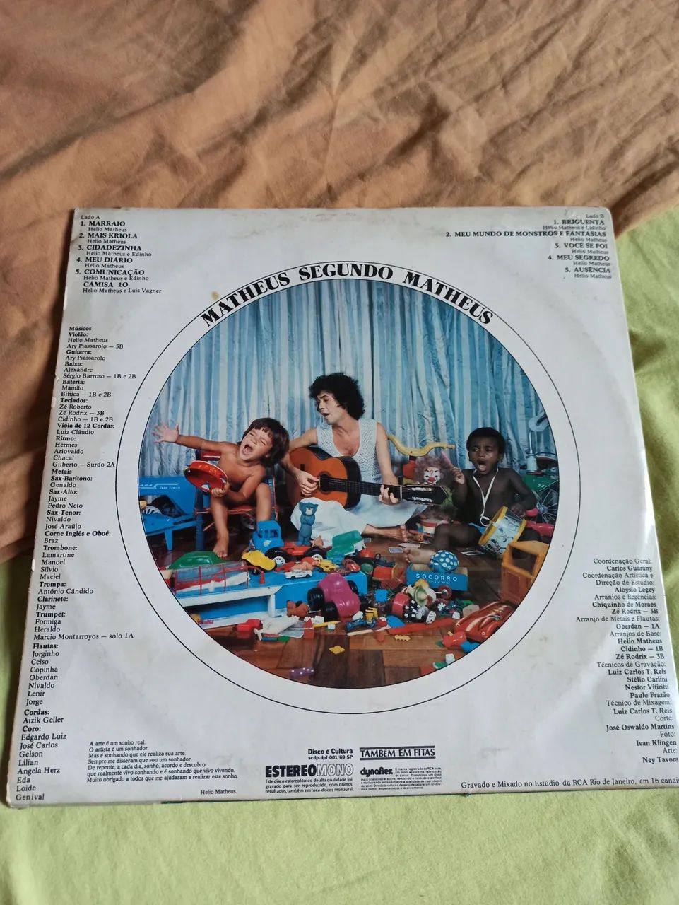 LP Hélio Matheus - 1975 (RCA) - Original - Foto 2