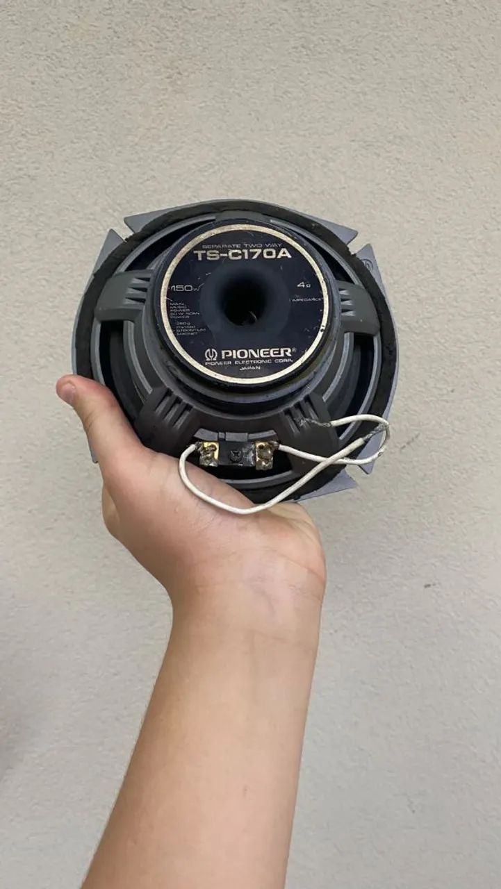 Par de Alto-Falantes Pioneer Carrozzeria TS-C170A - Peças para