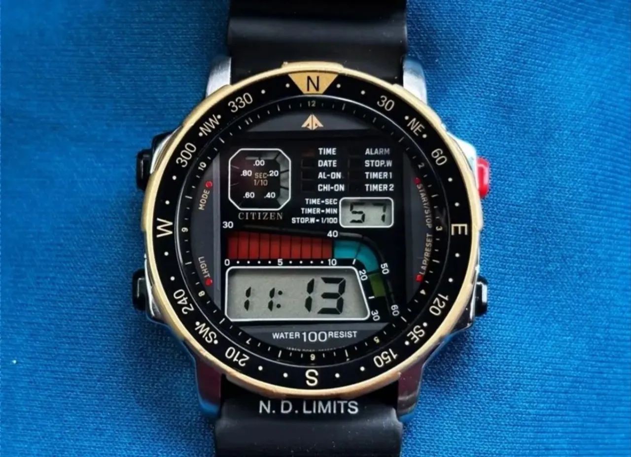 Citizen Wind surf original anos 80 reformado. - Foto 3