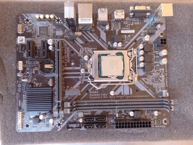 Placa MBOARD com processador i3 9100F ZAP : *