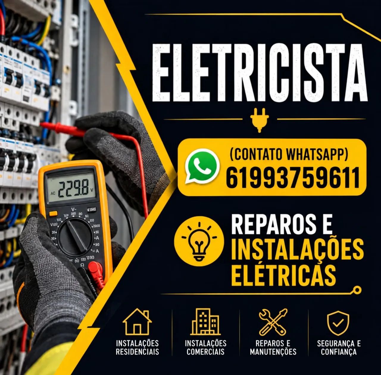 Eletricista - Planaltina Goias