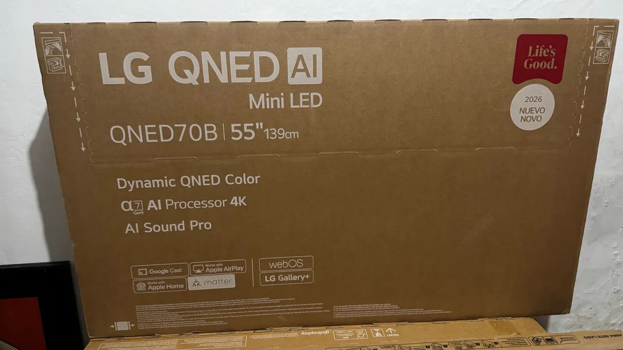 TV LG QNED AÍ