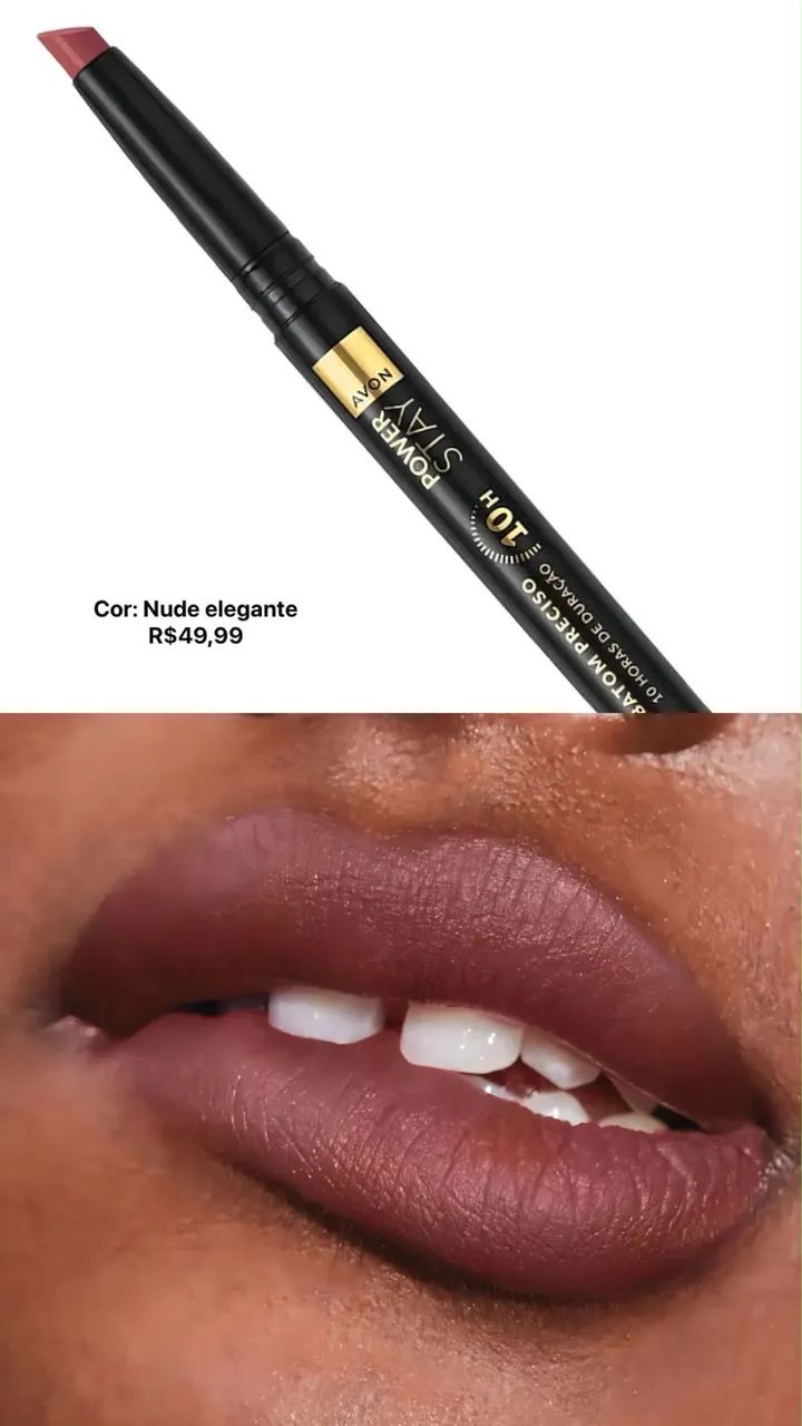 Batom em stick AVON 10 hrs de duração  - Foto 4