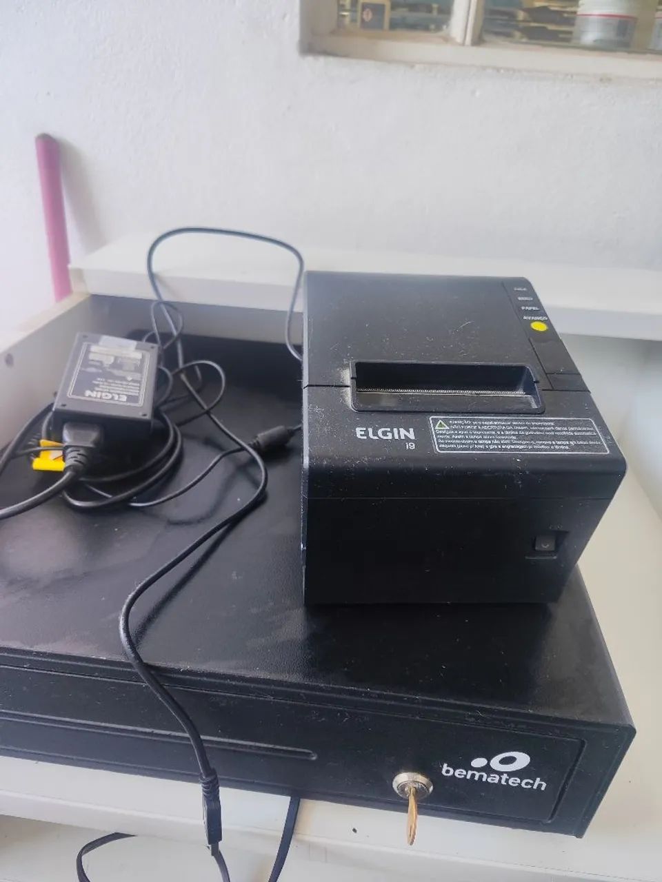 Impressora Elgin i9 + Gaveteiro Bematech  - Foto 3