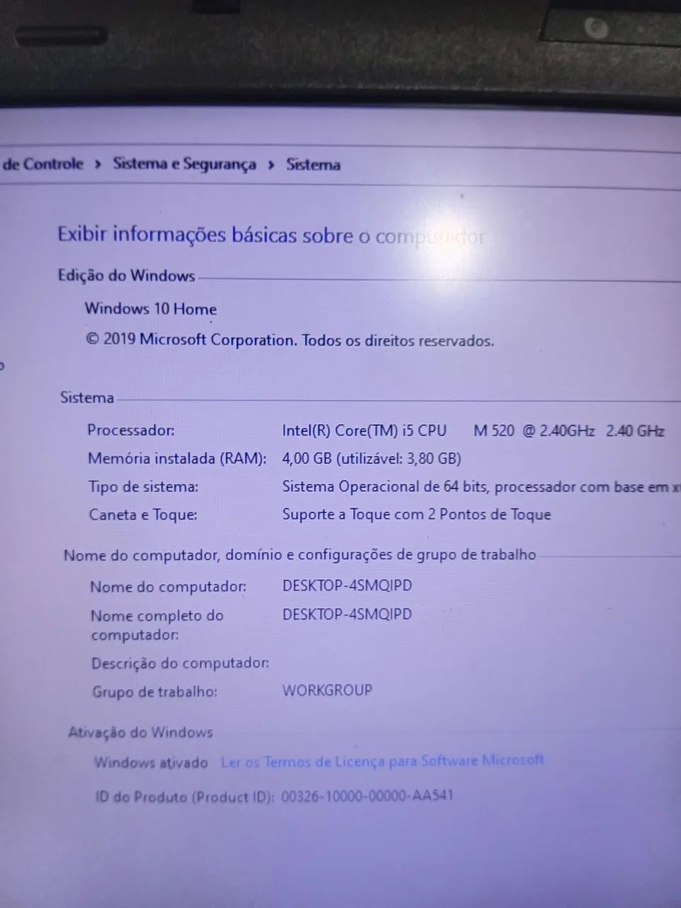 Notebook T410 thinkpad corei5-4giga de mem ssd120 - Foto 2