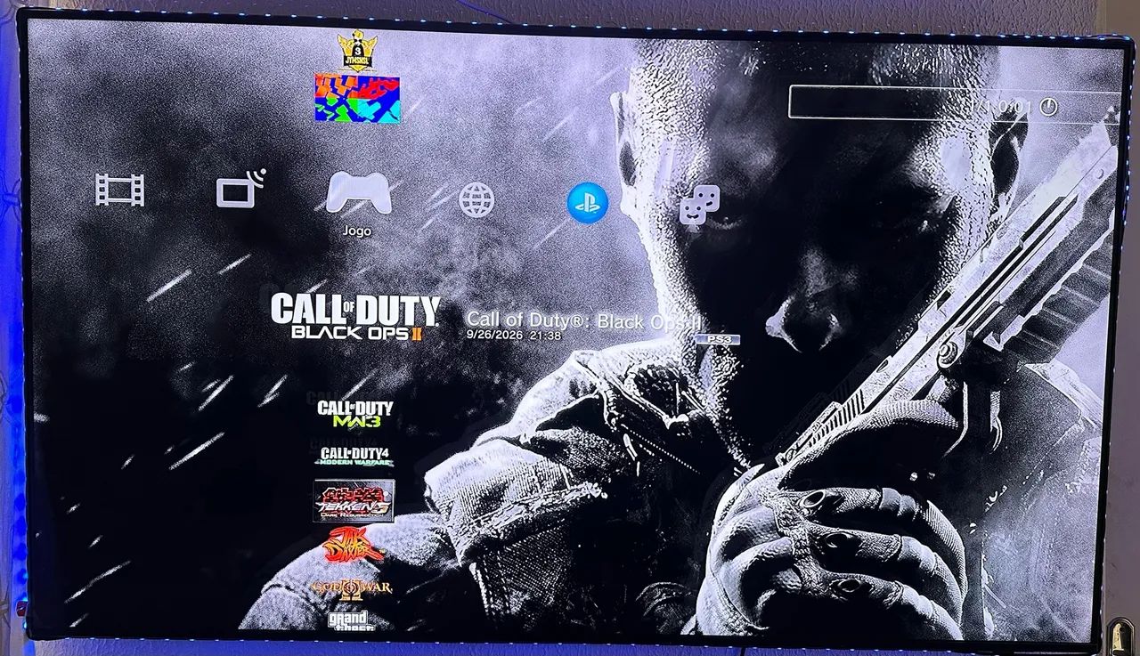 PS3 com 400 jogos (Entrega grátis) - Foto 2