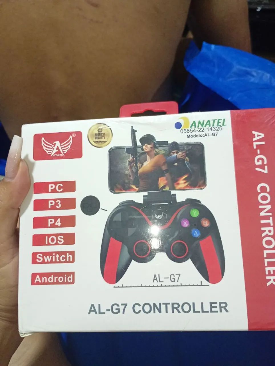 Controle de videogame