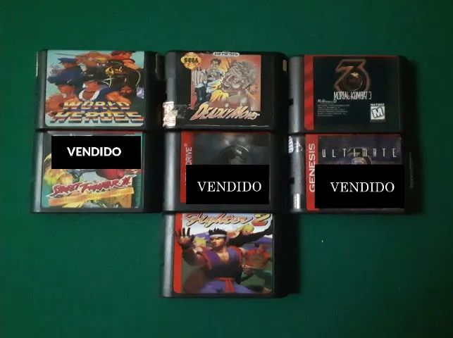 Fitas de Mega Drive - Foto 2