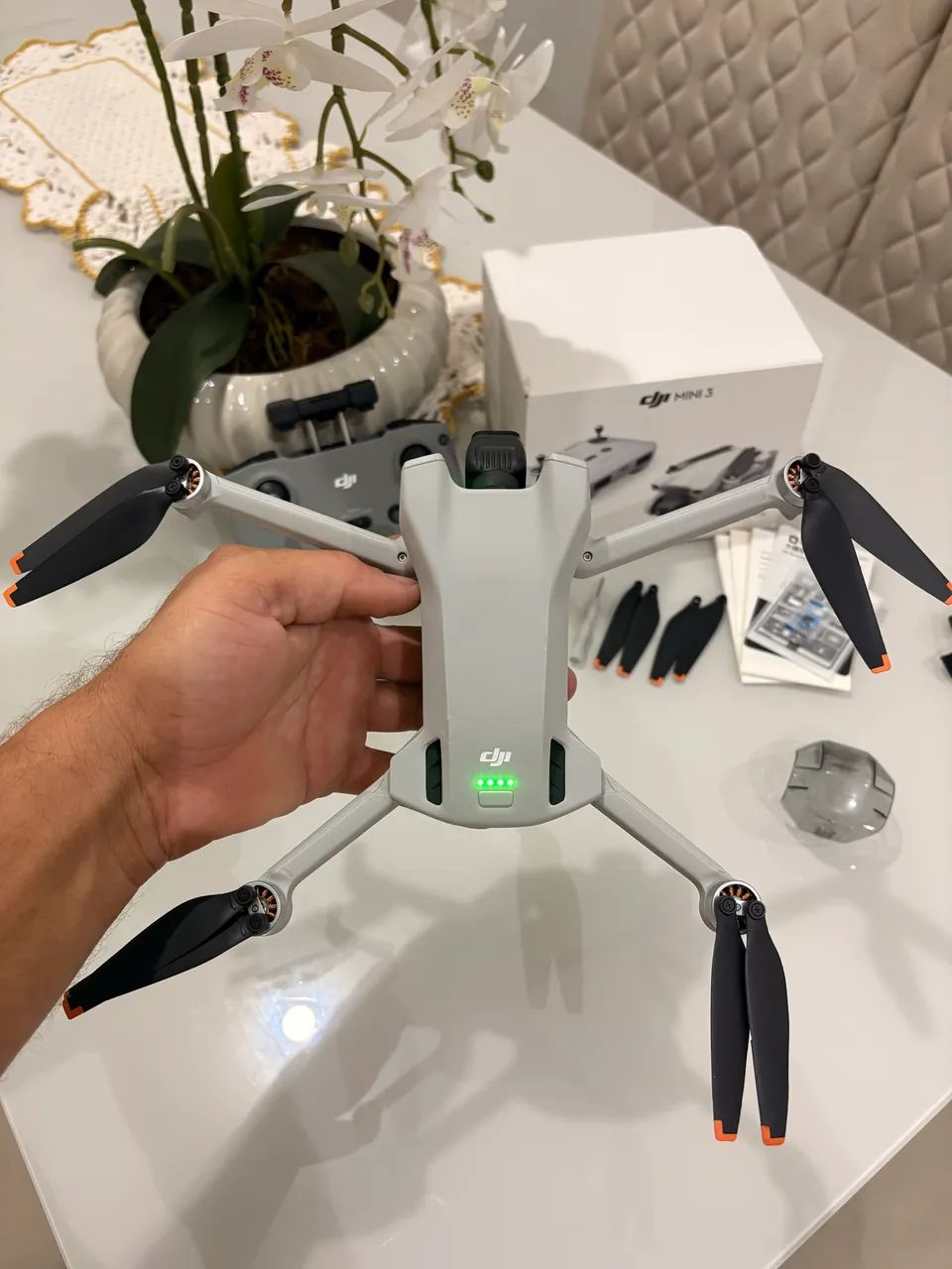 Drone dji mini 3 standard impecável  - Foto 4
