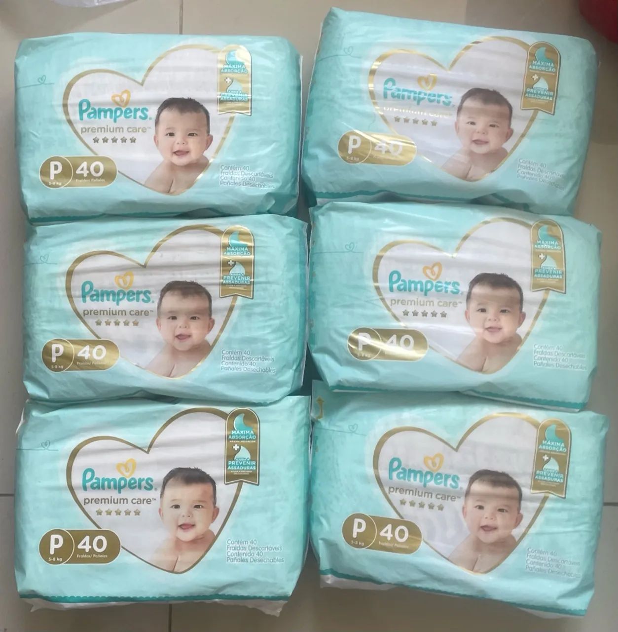 Fralda Pampers P