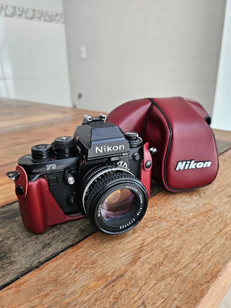 Nikon F3 P Press - 50mm 1.4 + Motor Capa e Correia