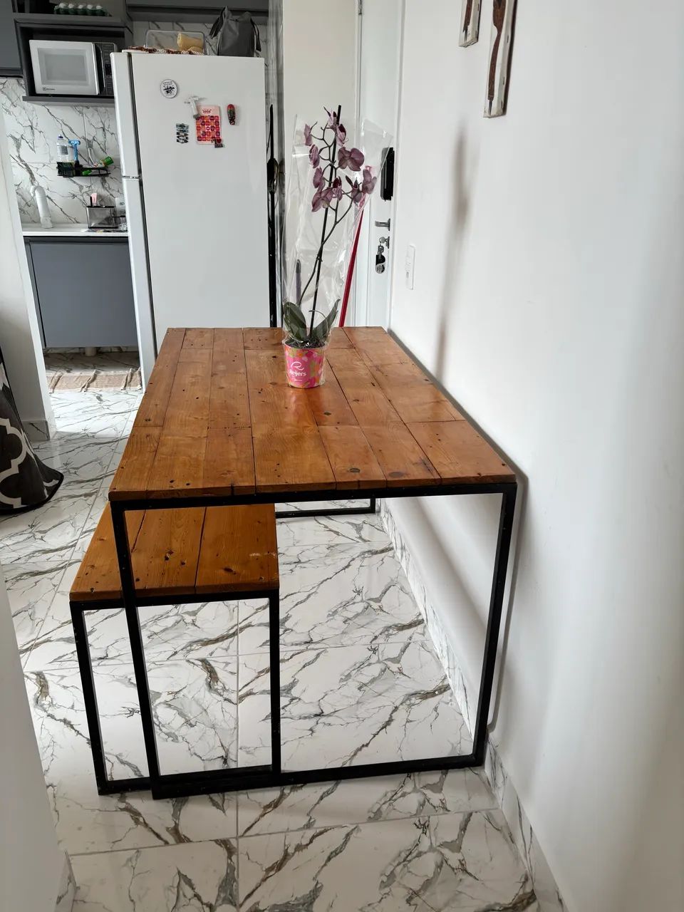 MESA COM BANCO - Foto 5
