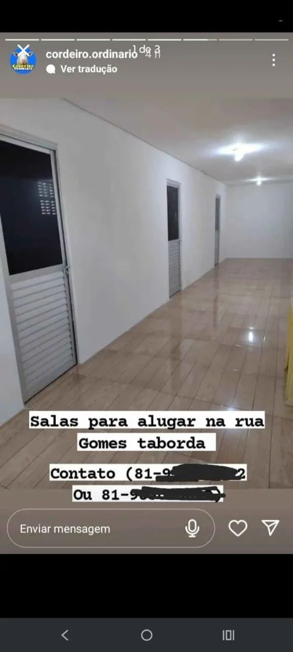 Alugo sala comercial
