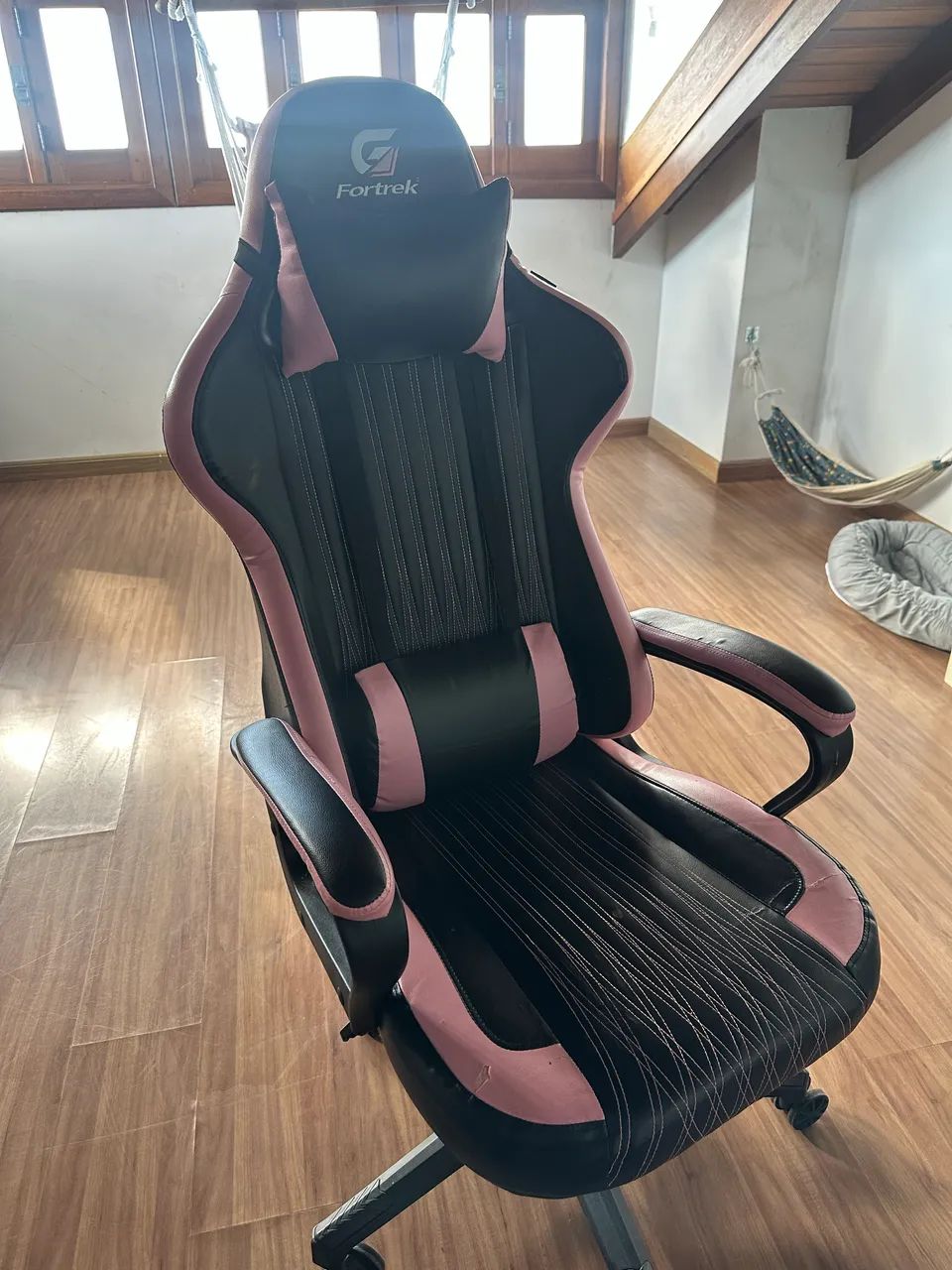 Cadeira gamer rosa  - Foto 2