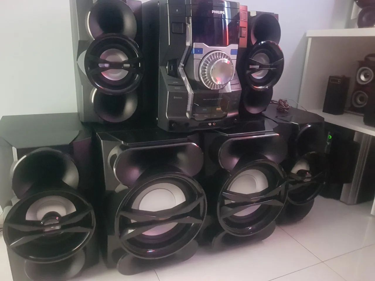 Mini System Philips FWT9200 Top de linha  - Foto 5