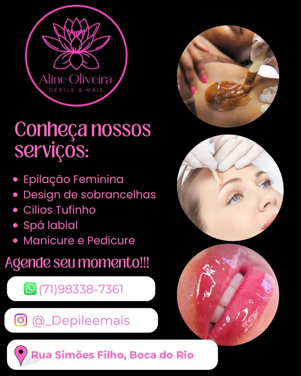 Serviços de beleza 