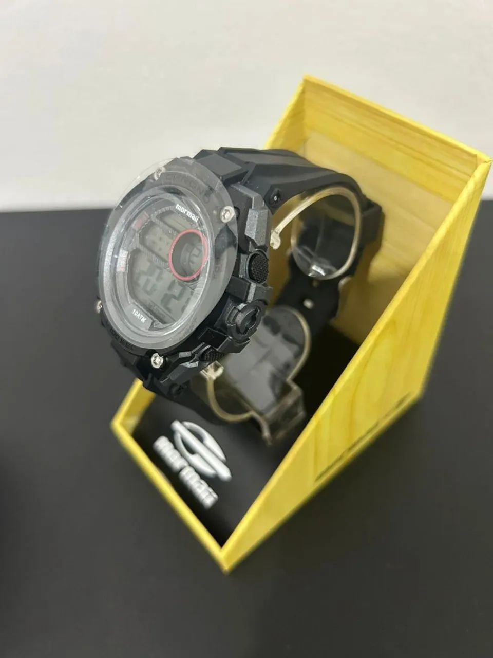 Relógio Mormaii masculino wave preto mo1162 8p - Foto 2
