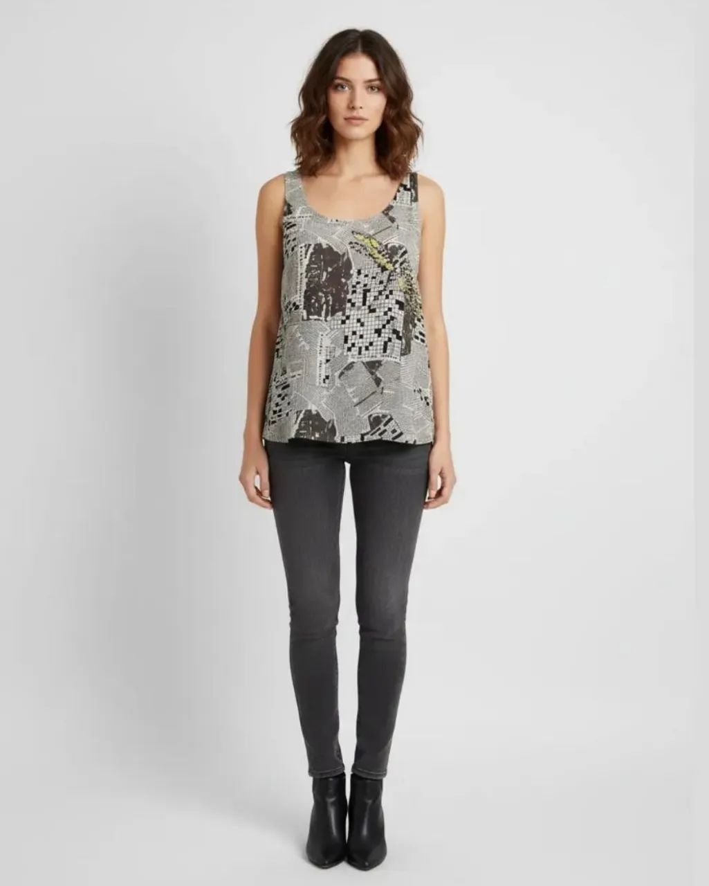 Blusa de alça Folic 