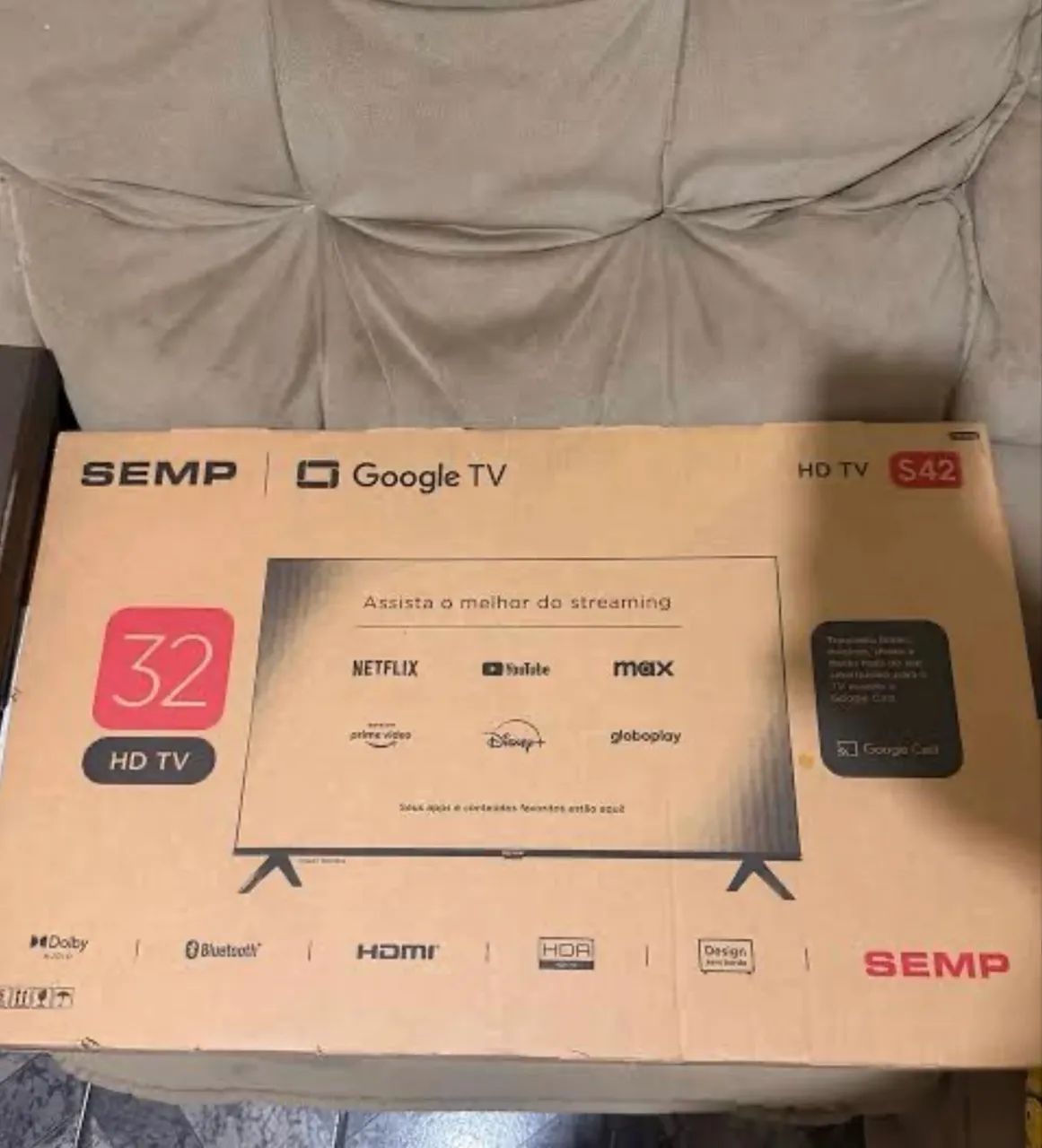 Vendo TV Smart SEMP 32 polegadas  - Foto 2