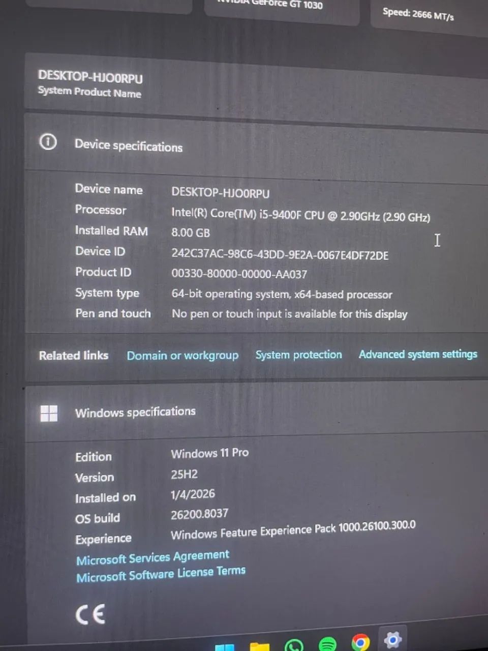 Kit Processador i5 9400f, Placa-Mãe Asus Prime R2.0 BR - Foto 2