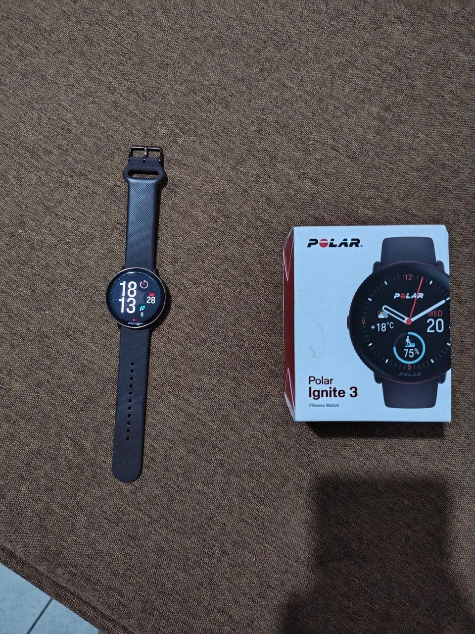 Relógio de corrida polar ignite 3