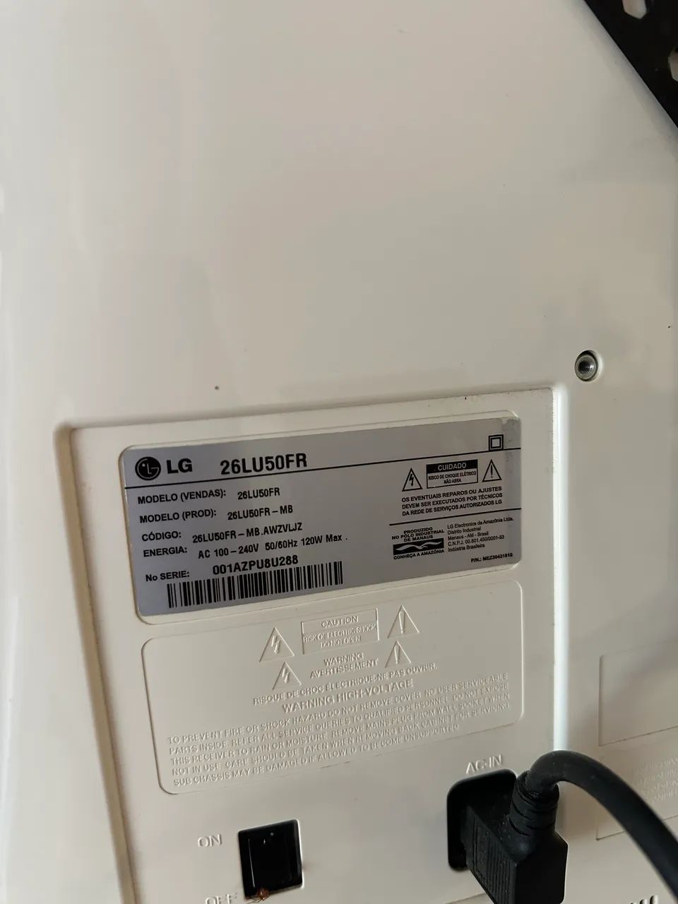 Tv LG 29 polegadas - Foto 5