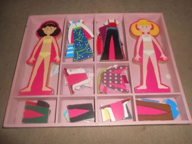 Jogo de montar Melissa e Doug p/ crianças