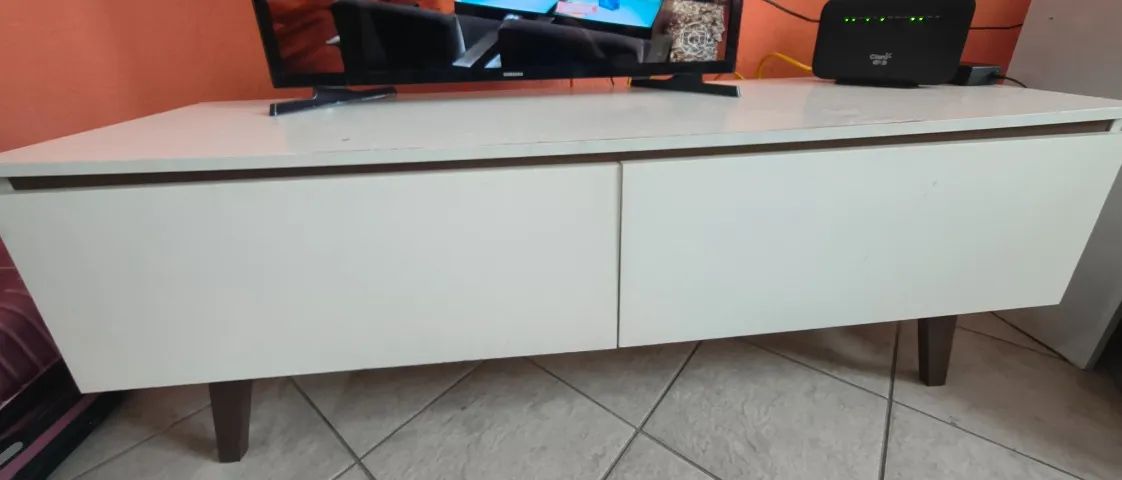 Rack off white MDF 