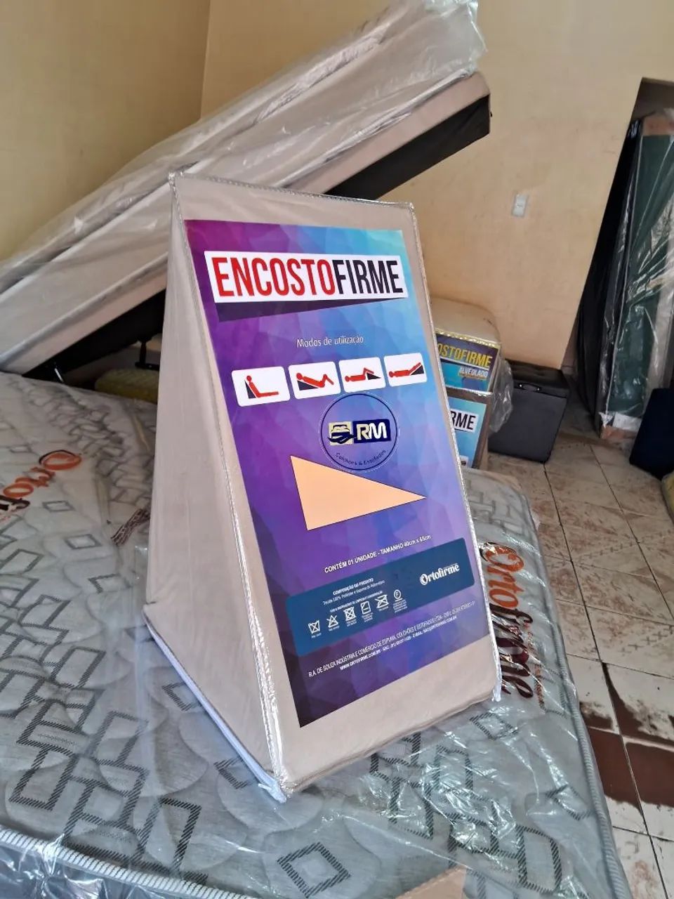 Encosto Firme Triangular - Foto 3