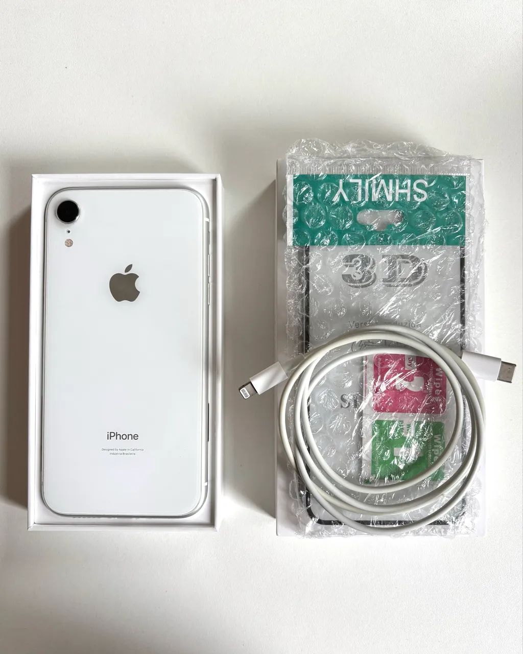 iPhone XR branco 128GB (na caixa) - Foto 3