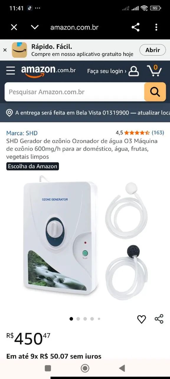 Oportunidade  Gerador de Ozônio  - Foto 5