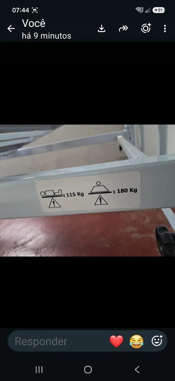 Cama hospitalar,  quase sem uso - Foto 2