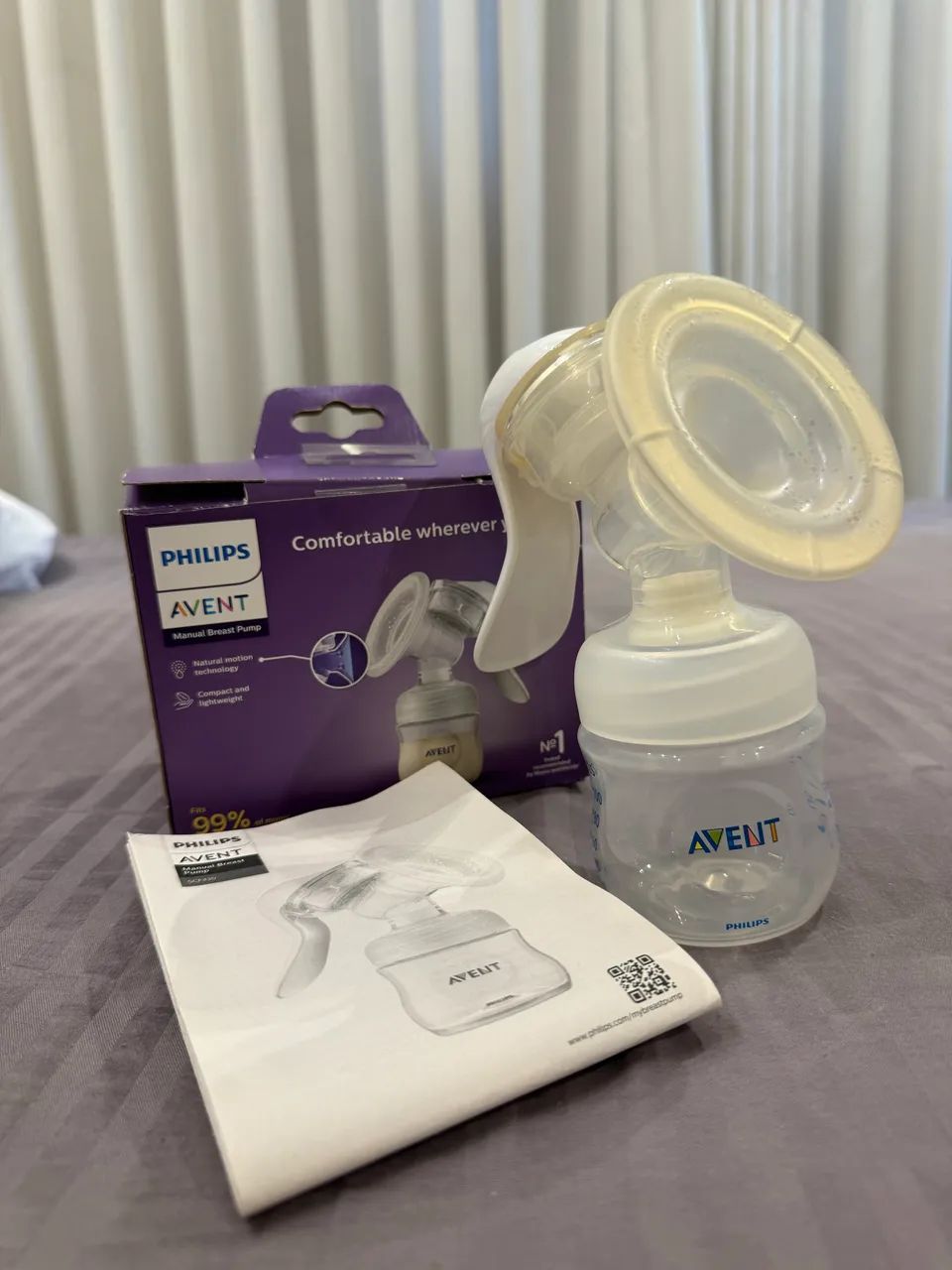 Bomba de tirar leite manual PHILIPS AVENT