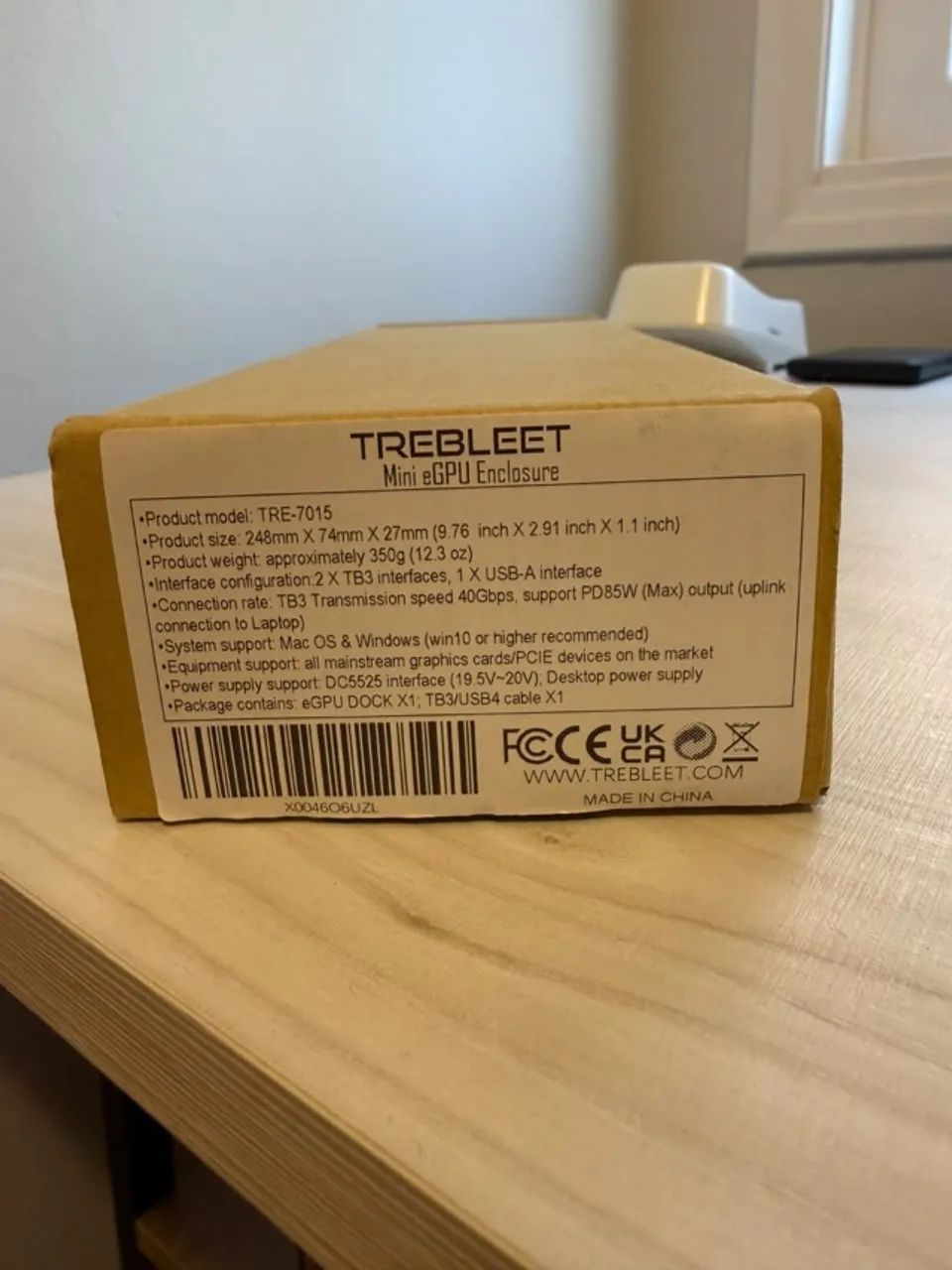 Mini Dock eGPU TREBLEET TB3 - Foto 2