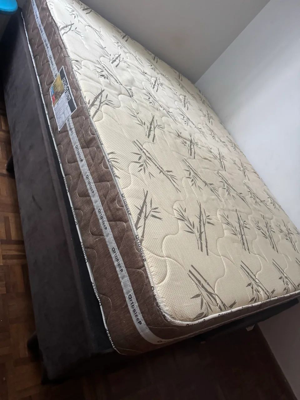 Cama queen size box+colchao - Foto 5