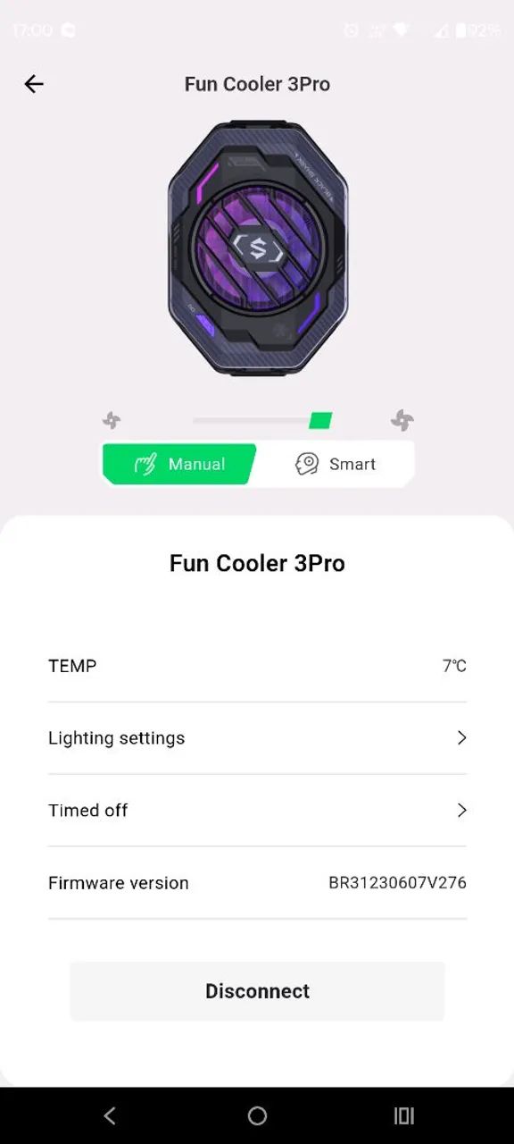  Blackshark Fun Cooler 3Pro usado em perfeito estado - Foto 4